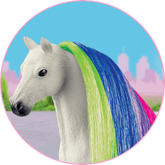 Legetøj Schleich Hair Beauty Horses Rainbow 42654