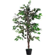Multifarvet - Træ Kunstige planter Paperflow Ficus 120 cm Kunstig plante