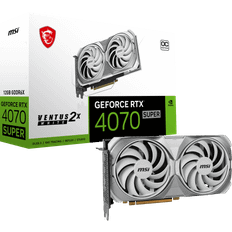 MSI GeForce RTX 4070 Super 12GB Ventus 2X White OC