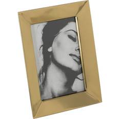 Krystal Rammer BigBuy Home Gylden Rustfrit Krystal Ramme