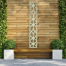 Wilkins Building Materials Diamond Decorative Garden Screen Fence Feature Wall Soft