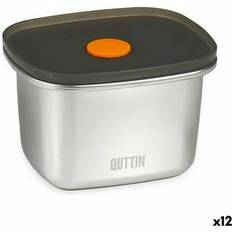 Quttin Hermetisk Stål Madkasse 450 ml Set of 12