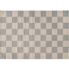 Carré Tapis Classic Collection Tapis Square Gris-beige, 200x300 cm Blanc