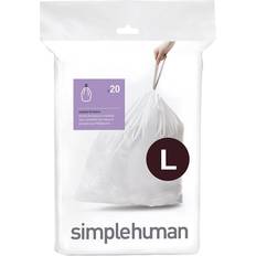 Simplehuman Kod L 18 L Vit 20-pack