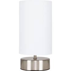 ValueLights Satin Touch Dimmer Bedside Table Lamp