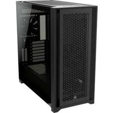 Computer Cases Airflow Mid-Tower Tempered Glass PC Case Black