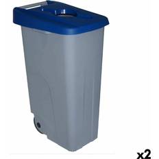 Denox 110L Blå Affaldscontainer med Hjul 58 x 41 x 89 cm