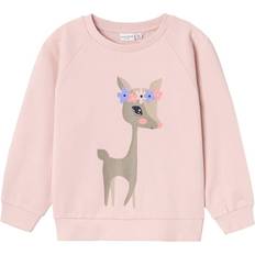 Name It Sweatshirt NmfVenus Sepia Rose/Tier Jahre 104 Sweatshirt