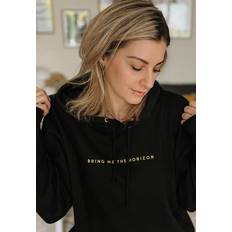 Unisex Jumpers Horizon Bring Me The Horizon Spray Hex Hooded sweater black