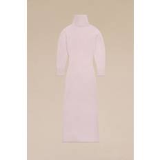 Unisex - XS Dresses Ami Paris Wool Cashmere Dress Pink for Women