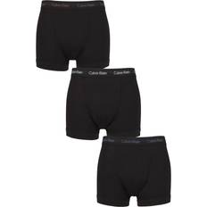 Men's Underwear Calvin Klein Underwear Three Pack Trunks Black