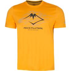 Asics Fujitrail Logo Short Sleeve T-shirt Yellow Man