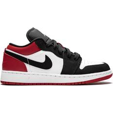 Jordan Air 1 Low Toe - White/Black/Gym Red