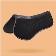 Black Pads Fouganza Horse And Pony Saddle Pad 500 Black