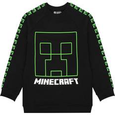 Minecraft Sweatshirt mit Creeper-Gesicht für Jungen