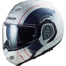 LS2 Advant Cooper Helmet - White/Blue