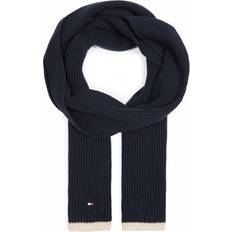 Cachemire Écharpes Tommy Hilfiger Block Flag Scarf AM0AM12061 Bleu Marine