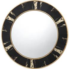 Canora Grey Där Sidone Round 80cm Wall Mirror