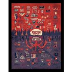 Pyramid Official Stranger Things The Upside Down Print