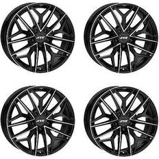 ATS 4 felgen passion 10.5jx20 et40 5x112 swfp gle diamant-schwarz frontpoliert