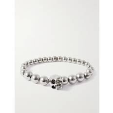 Alexander McQueen Smycken Alexander McQueen Skull Multi-bead Brass Bracelet