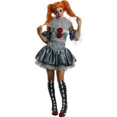 Gray Costumes Smiffys Deluxe Womens IT Pennywise Costume