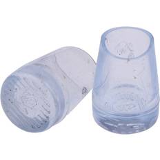 10pcs=5Pairs Latin Dance Shoes Covers Cap Hard Wearing High Heel Protectors For Shoes Wedding Heel Protectors Stoppers Shoe Care Multicoloured