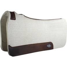 Polyester Saddle Pads Professionals Choice Comfort Fit 28x30 Wool Pad 3/4in Tan