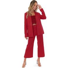 Red Blazers Show Me Your Mumu Show Me Your Mumu Major Blazer Red Suiting