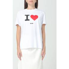 Uld Stilfuld Grafisk T-shirt Uld - Hvid