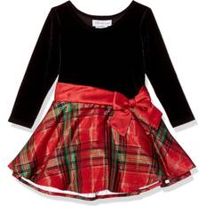 Dresses Bonnie Jean Bonnie Jean Girls' Little Hipster Dresses, red/Green Plaid