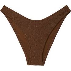 PINK Swimwear PINK Brazilian Bottom, Brown, Women's Bottoms