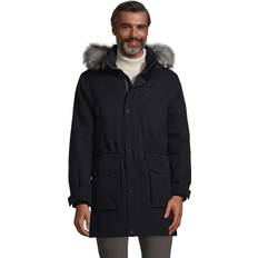 Lands' End XXL Outerwear Lands' End Lands' End Mens Expedition Down Parka Black Big And Tall 2xlt