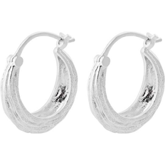 Pernille Corydon Small Coastline Earrings - Silver