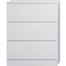 Fwstyle Stora White Chest of Drawer 60x77cm