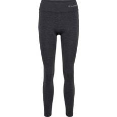 Hummel CI Seamless MW Scrunch Tight - Black Melange