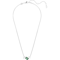 Swarovski Halsketten Swarovski Mesmera Pendant - Silver/Green/Transparent