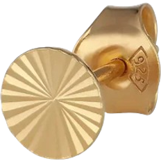 Jane Kønig Reflection Round Stud - Gold