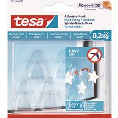 Glas Bilderhaken TESA Adhesive Transparent Bilderhaken 5Stk.