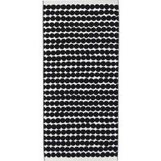 Marimekko Räsymatto Bath Towel Black (150x70cm)