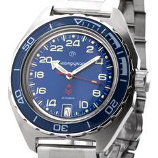 Vostok Wostok Komandirskie K65 200m 2431/650547 24-timmars militär rysk mekanisk automatisk 20 ATM