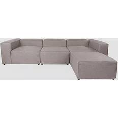 Hanah Home Cahit Brown Sofa 296cm 3-Sitzer