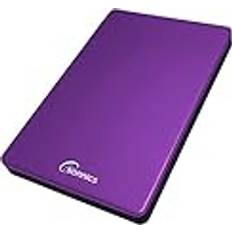 Sonnics 1TB Violett Externe tragbare Festplatte Typ C USB 3.1 kompatibel mit Windows-PC, Mac, Smart TV, Xbox One/Series X und PS4/PS5