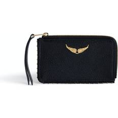 Zadig & Voltaire Kartenetui Zv Card Noir gold - EG