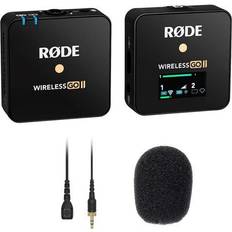 RØDE Wireless GO II Single Compact Digital Wireless Microphone System and WIGOIIS Bundle with Lavalier II Omnidirectional Lavalier