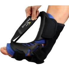 Hybrid Adjustable Night Splint Orthotic Brace- Pain Relief from Plantar Fasciitis, Heel Pain, Arch Pain, Achilles Tendinitis, and Foot Drop by Brace Direct