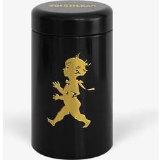Solstickan Matchbox Black/Gold Lys & Tilbehør