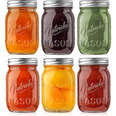 NutriChef Mason Jars with