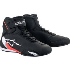 Alpinestars Motorcycle Equipment on sale Alpinestars Sektor Shoes (BLACK/WHITE/RED)