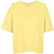 Sol's Damen Women Oversize T-Shirt aus Bio Baumwolle Gelb Light\